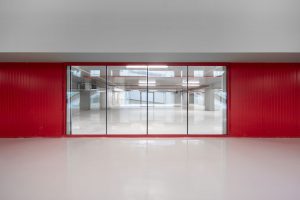 Interni dopo la ristrutturazione e l'adeguamento antisismico dell'impresa di costruzioni Lovisotto in merito al progetto di edilizia Cineteca di Bologna