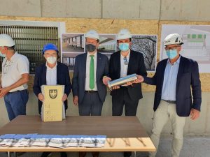 bolzano posa prima pietra palazzo ripartizione personale