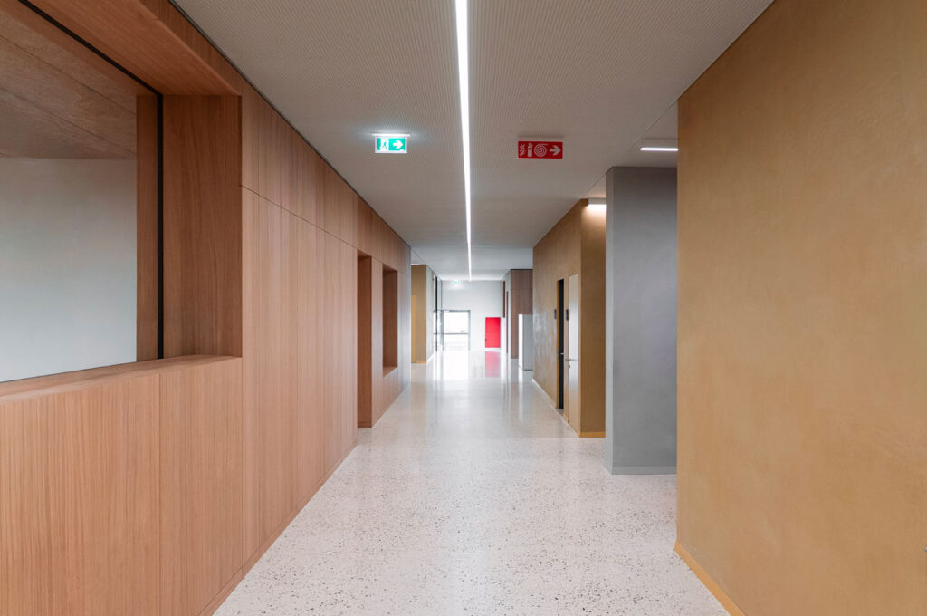 Polo scolastico certificato CasaClima School a Laives Bolzano