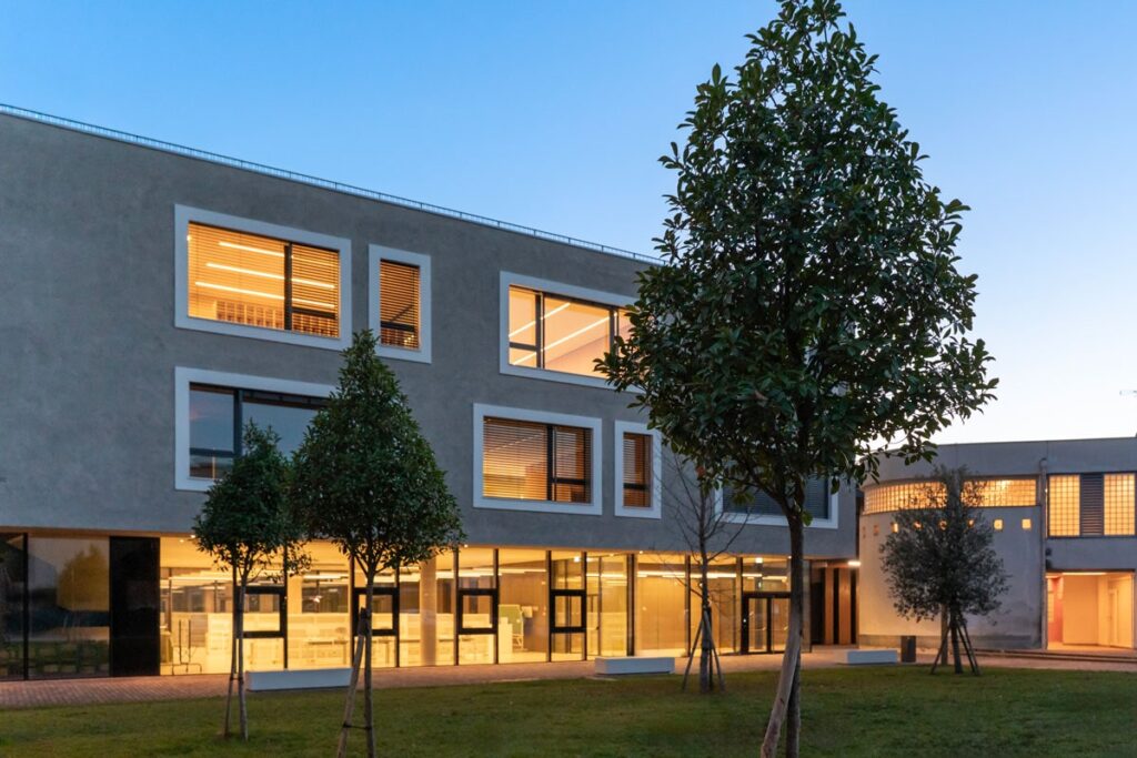 Polo scolastico certificato CasaClima School a Laives Bolzano