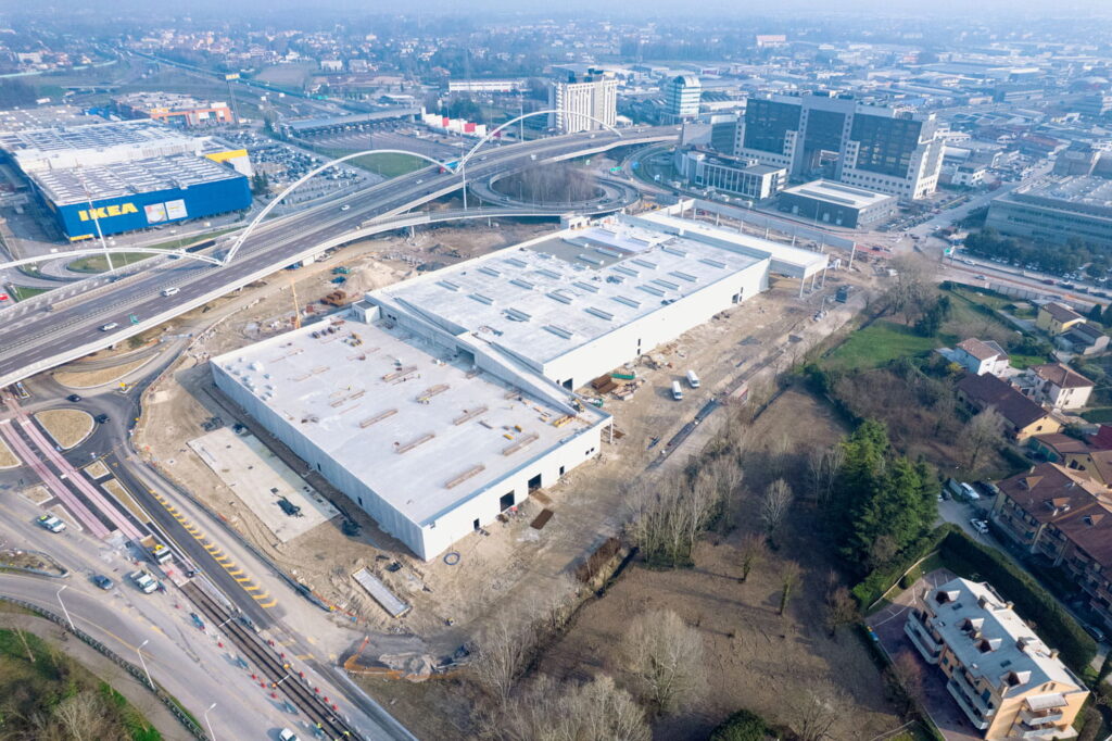 Realizzazione punto vendita Tecnomat a Padova