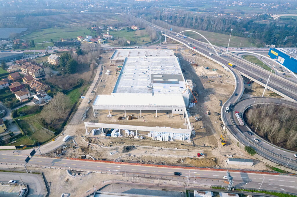 Realizzazione punto vendita Tecnomat a Padova Impresa Lovisotto